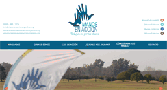 Desktop Screenshot of manosenaccionargentina.org
