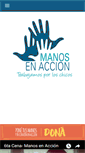 Mobile Screenshot of manosenaccionargentina.org